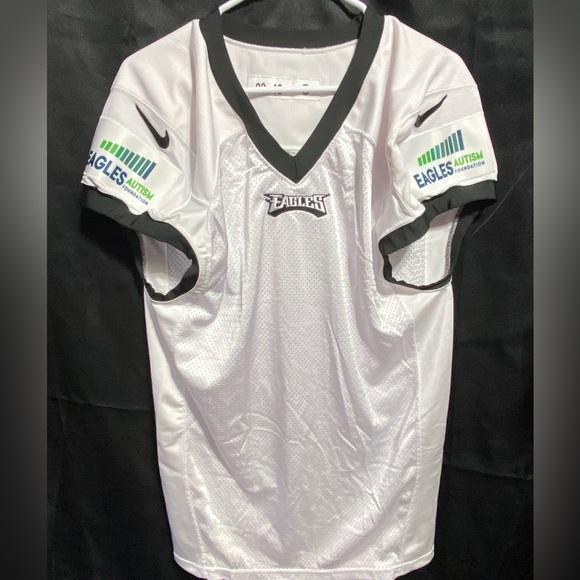 Authentic Nike Philadelphia Eagles Autism Team Issued Football Jersey